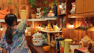 🌷 The beauty of a SIMPLE LIFE 🏡❤️ | Cooking, harvesting, and improving our little wooden house🪴