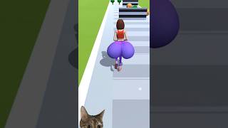 Girlfriend Runner bigg ass Twerk 😍 funny games 🤣#shorts #game #viral