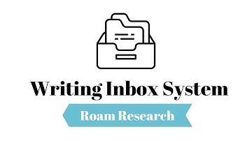 Writing Inbox System in Roam Research | Writing for Learning