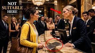 Simple Woman Denied a Room at Her Own Hotel — Minutes Later, Her Billionaire Husband Fired Everyone!