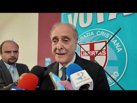Lorenzo Cesa (Presidente UDC): "il CentroDestra a Reggio Calabria ha indovinato il candidato"