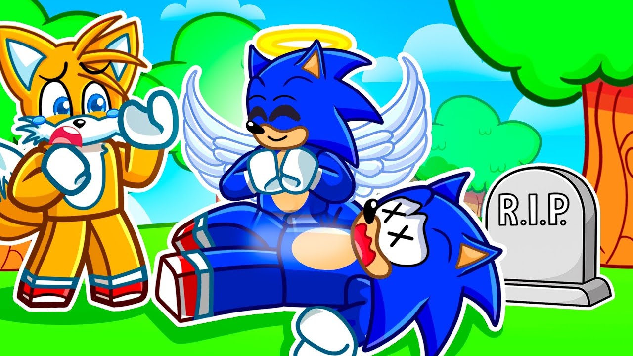 Sonic Murió y se Convirtió en ÁNGEL en Roblox SNAPCHAT!