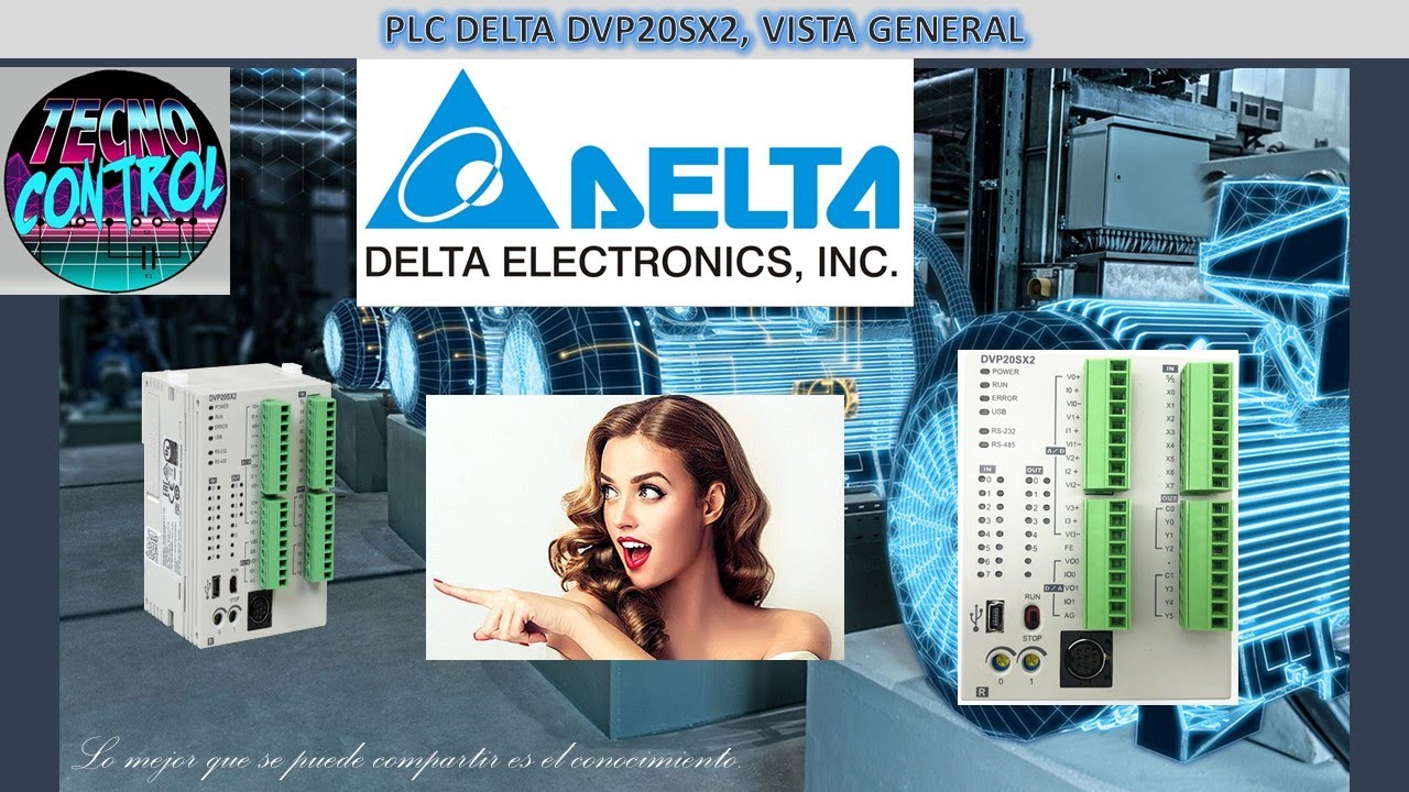 PLC DELTA DVP20SX2, VISTA GENERAL - YouTube