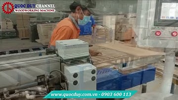 Máy Dán Cạnh Thẳng Tự Động 5 Chức Năng | Edge Banding Machine - SM 360 | Quốc Duy