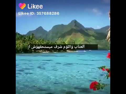 العتاب واللوم شرف ميستحقوش اي حد