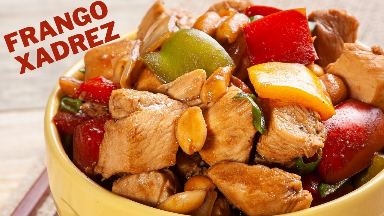 frango xadrez - Sabores Ajinomoto