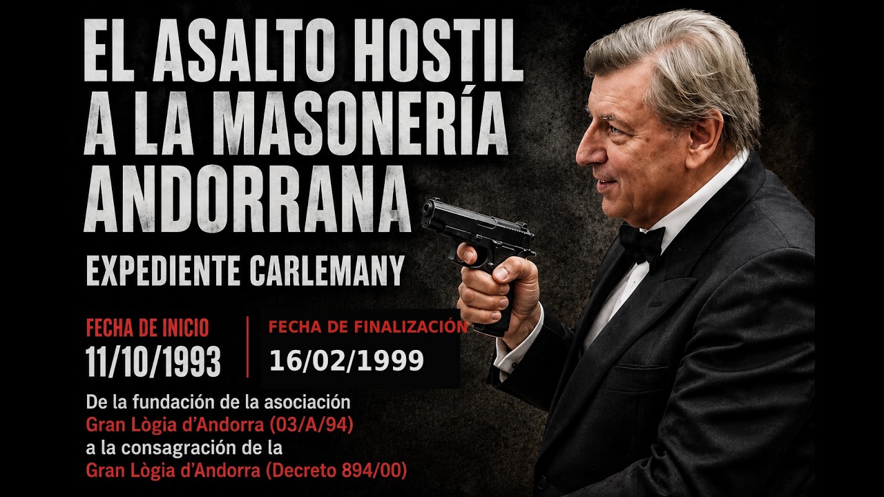 El asalto hostil a la masonería andorrana