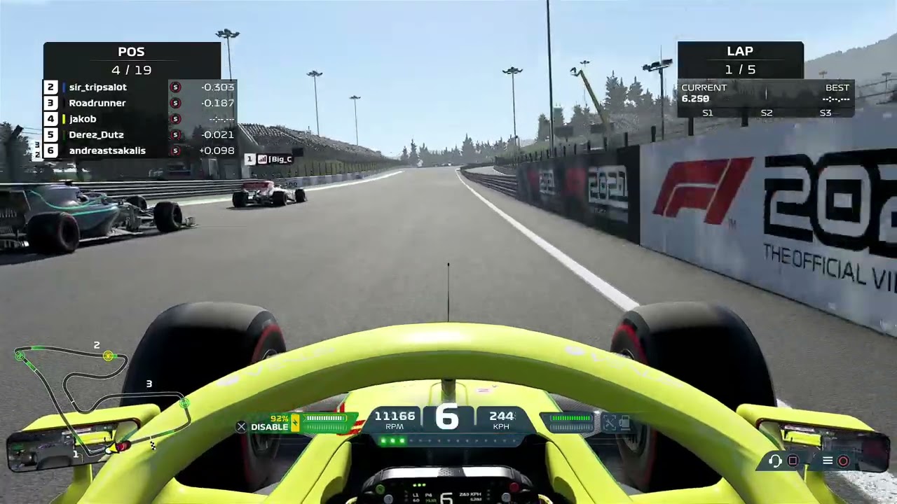 F1 2021 Online Drivers Always Crash Me In T1