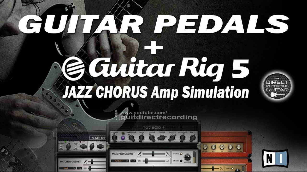 GUITAR PEDALS + GUITAR RIG 5 [Clean Tone and External Distortion