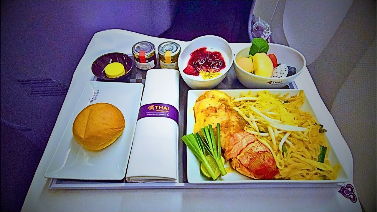 Икра и хвост лобстера в новом бизнес-классе Thai Airways в Европу
