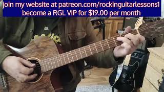 JANGLE POP GUITAR LESSON - THE SMITHS - I Know Its Over