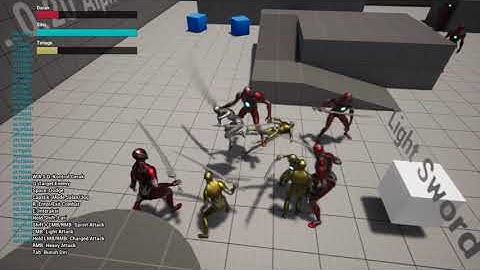 Black Dimension [UE5 WIP] Hack and slash wave system game