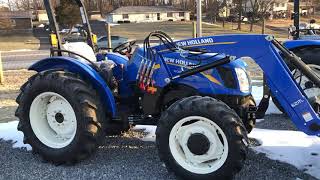 New Holland Workmaster 70 Model Utility Tractor 2.2L 3-cyl - 70 HP FPT Diesel Engine - 2015-2022