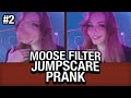 Moose Filter JUMPSCARE PRANK on Omegle #2!