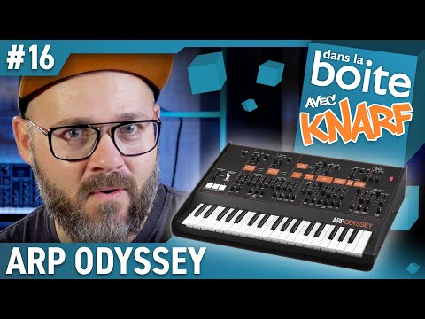 Un ARP Odyssey, excellent ! On va le tester ! Dans la Boite avec Knarf (Vidéo la Boite Noire)