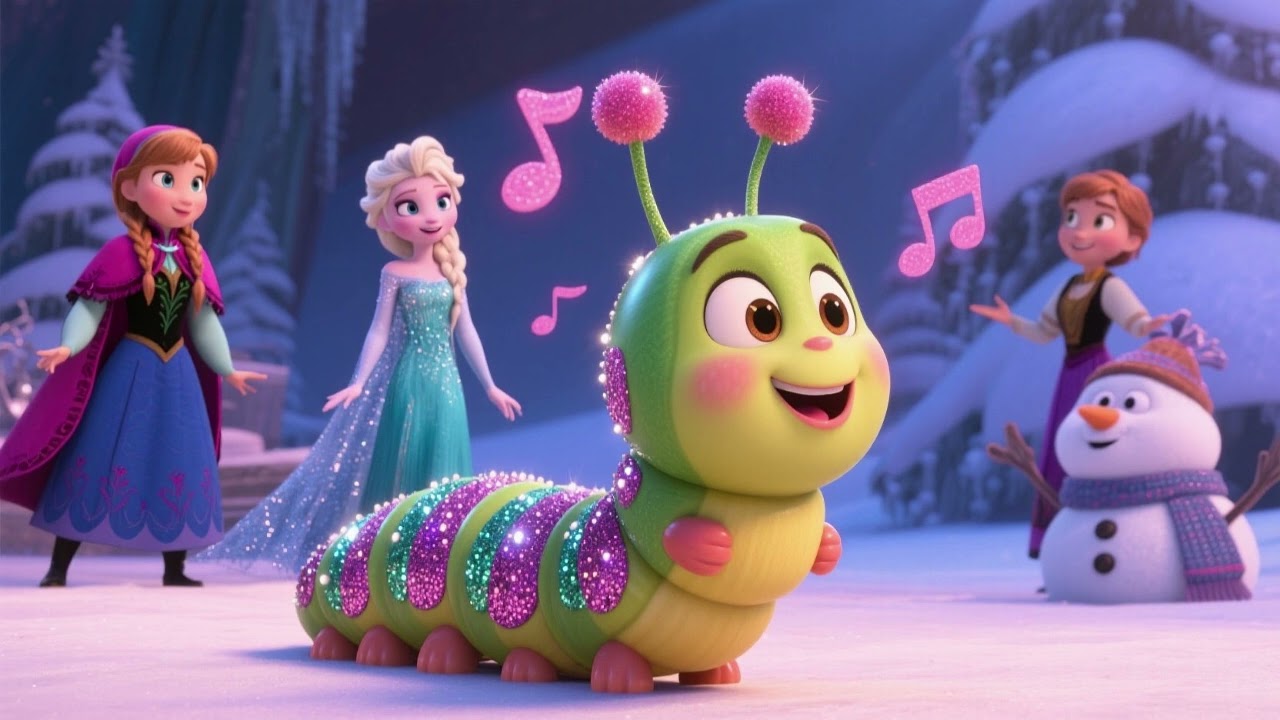 Elsa’s Sparkly Caterpillar Friend 2 | Jungle Friendship Adventure