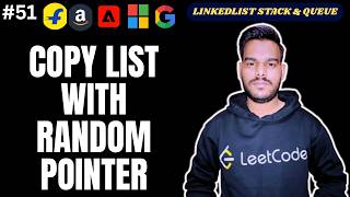 Copy List With Random Pointer in Java | Optimized Solution | LeetCode 138 | Mahesh DSA Sheet