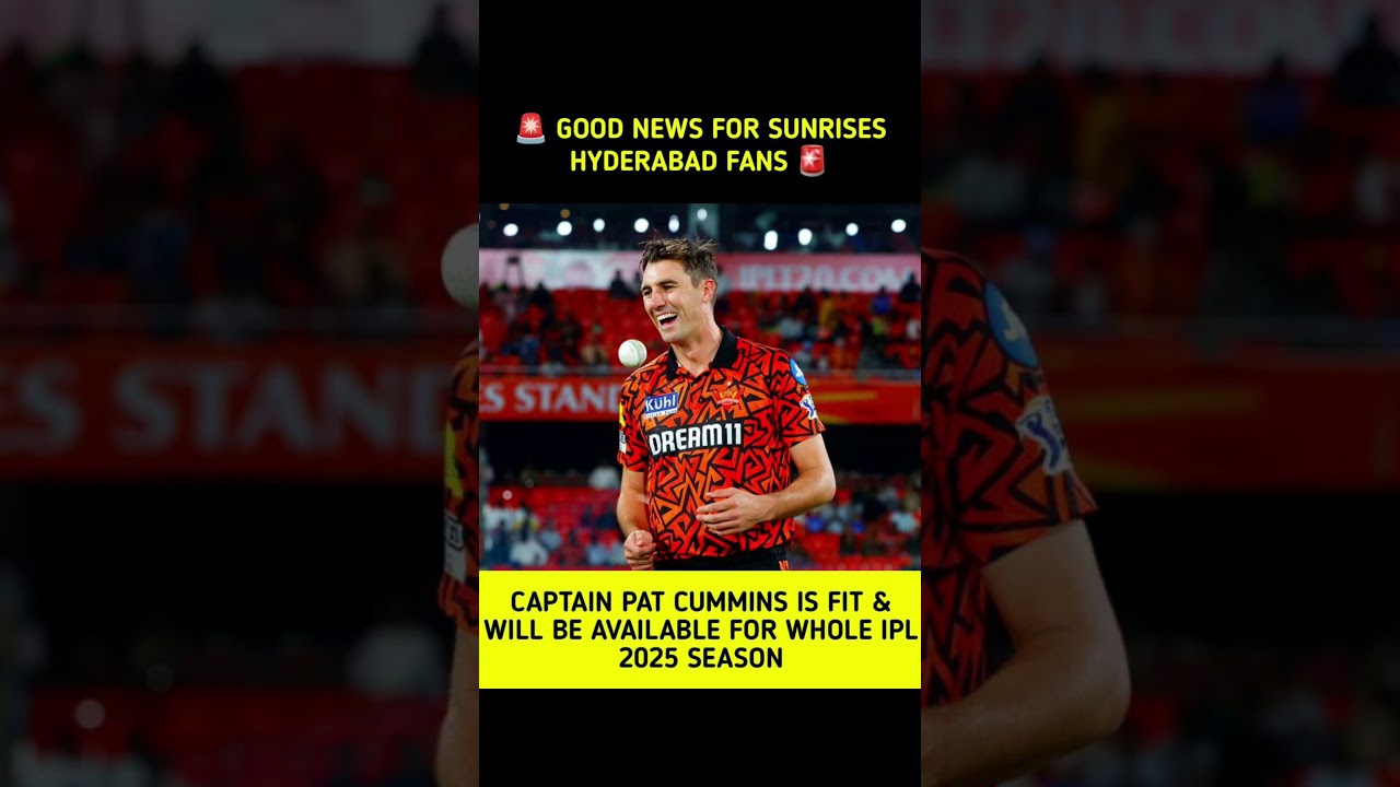 SRH GOOD NEWS ❤❤🔥🔥