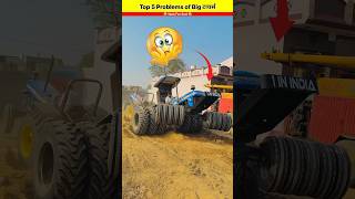 Top 5 Big Problems with मोंस्टर टायर - Tractor 🚜 Wait For End 😱 #shorts