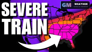 This SEVERE WEATHER TRAIN Is SHIFTING...