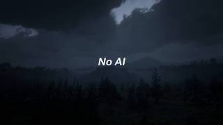 Storm Approaching the Distant Mountain Valley | Watching From a Hill | Rolling Thunder | NO AI