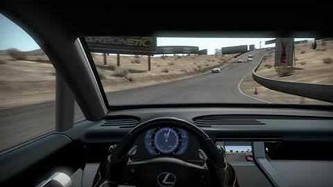 NFS:Shift Lexus Concept invitation replay