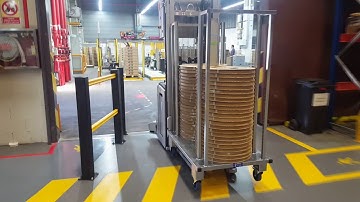 AGV Pallet Mover Laser guided by ARTISTERIL