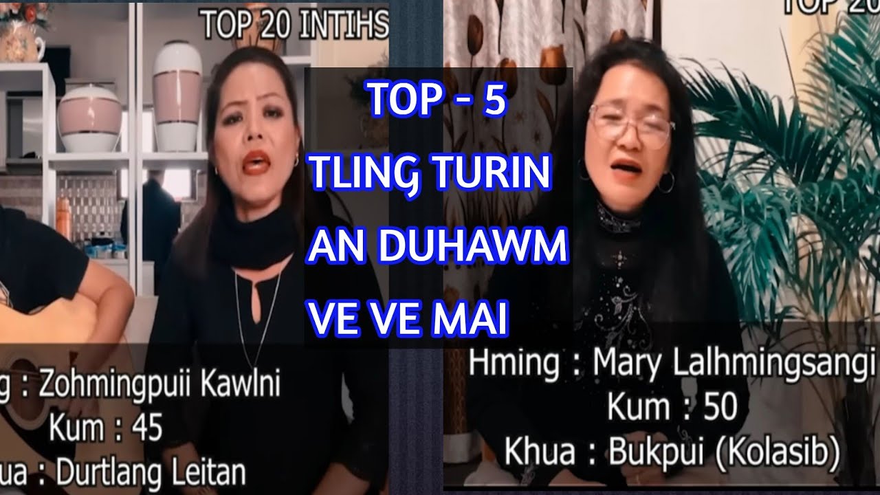 Mary Lalhmingsangi & Zohmingpuii Kawlni. Hranghlui Zai Intihsiak Top 10. /// Renthleipa React