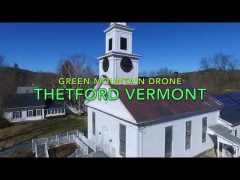 A Flight Around North and East Thetford VT - Green Mountain Drone
