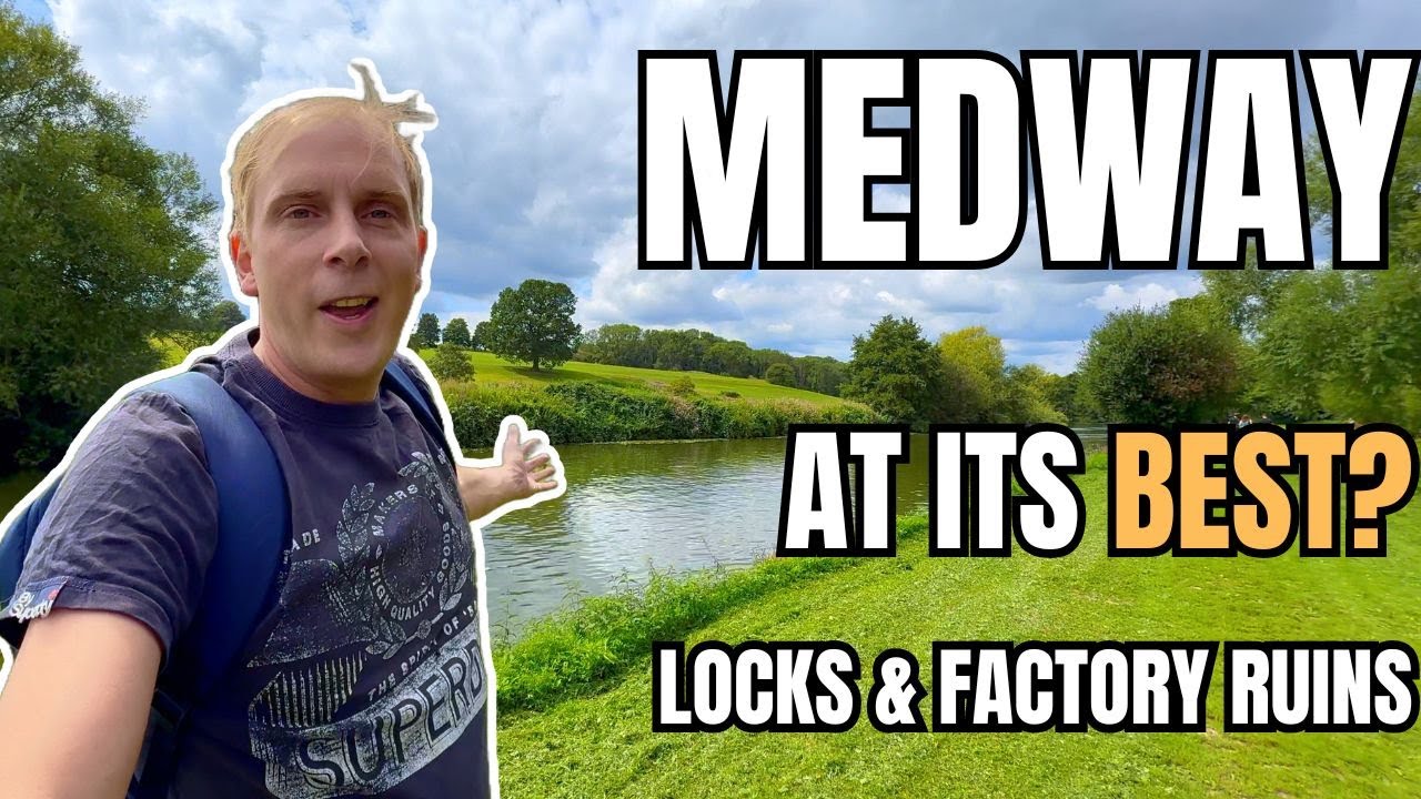 River Walk in Kent Ends with a FORGOTTEN Relic | River Medway, Teston to Wateringbury, Nr Maidstone