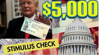 SECOND STIMULUS CHECK UPDATE: $5,000 Package vs $2,000/Month Stimulus | When will Stimulus Pass?