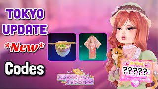 Famous ALL NEW JAPAN UPDATE CODES ?? (Dress To Impress Tokyo Update) Wealth