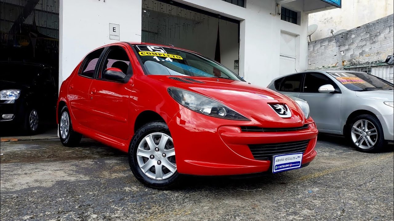 Peugeot 207 HB Active 1.4 Manual  - Ano 2015 - Completo
