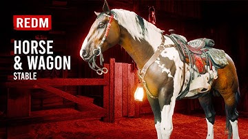 RedM - Horse & Wagon Stable