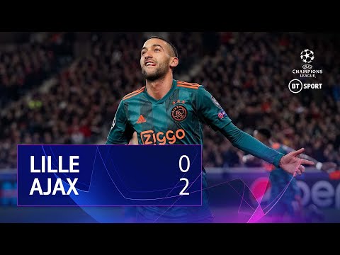 Lille vs Ajax (0-2) | UEFA Champions League Highlights