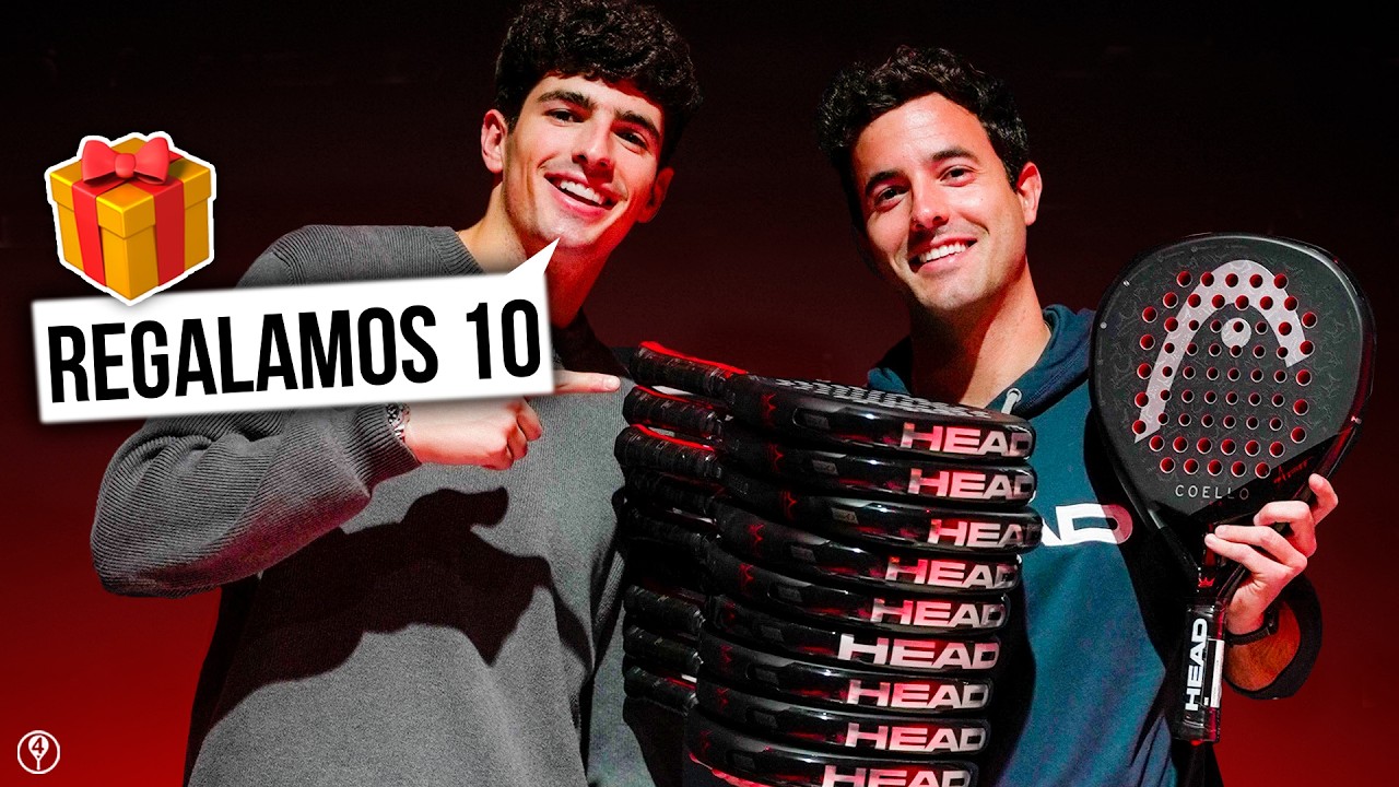 COELLO ME ENSEÑA SU NUEVA PALA Y ME REGALA 10 PARA SORTEAR - el4Set ...