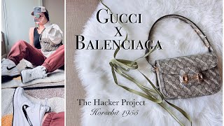 GUCCI X BALENCIAGA HOURGLASS BAG THE HACKER PROJECT UNBOXING