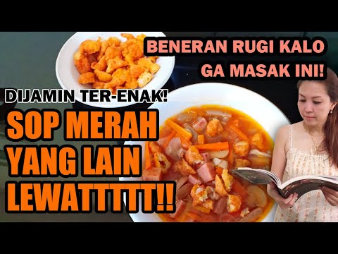 Video: Cara Memasak Sup Coklat Kemerah-merahan: Resep