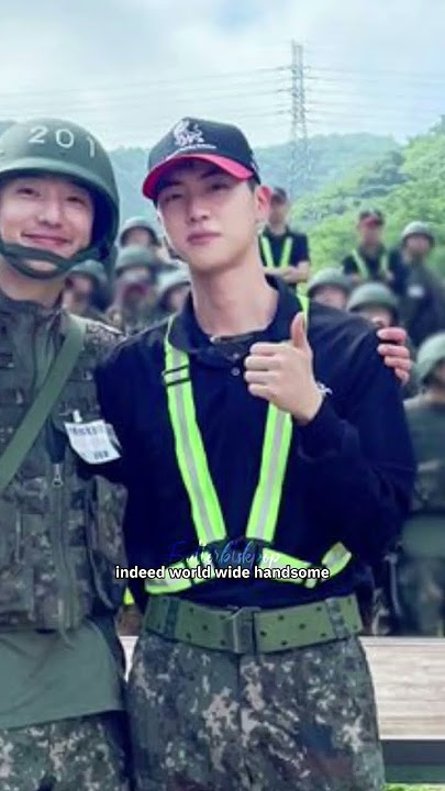 Jungkook said he saw Jin military picture and Jin look younger ☺️💜