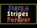 Star And Stripes Forever | Fourth of July | Fireworks | BeeCeeDee