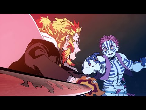 Demon Slayer - Akaza vs Rengoku | -Kimetsu no Yaiba- The Hinokami Chronicles Le Train de l'Infini