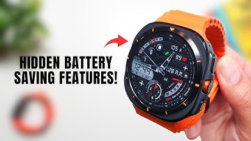 2 Hidden Settings to Increase Battery Life on Galaxy Watch Ultra!