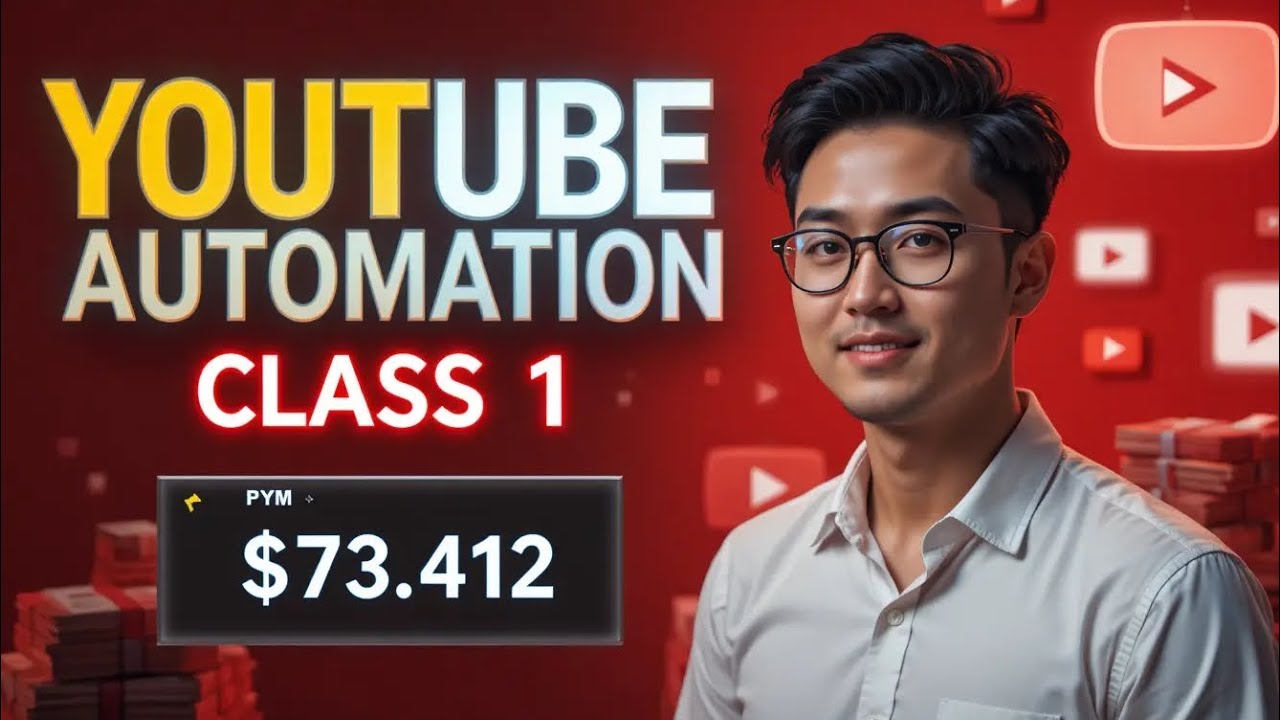 Start YouTube Automation with AI | Complete Channel Setup Guide (Class ...