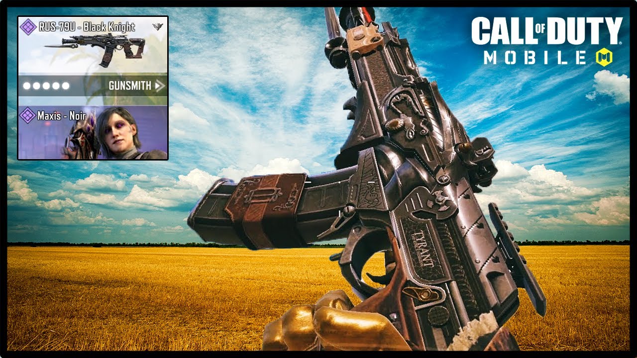RUS-79U BLACK KNIGHT GAMEPLAY COD MOBILE