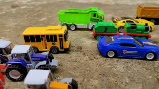 Traktor, Bus Tayo, Mobil Balap, Mobil Truk, Kereta Api, Tank Tempur