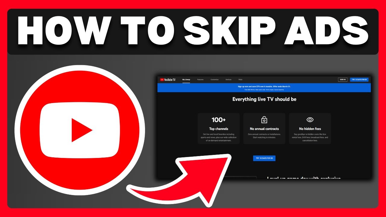 Ad Rid How To Get Rid Of Ads On YouTube TV - Full Guide - YouTube