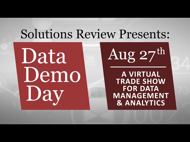 REGISTER TODAY for DATA DEMO DAY | Featuring Octopai + HVR – Virtual Trade Show for Data & Analytics