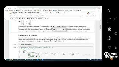 Método de Newton Raphson Generalizado   Implementação Simples em Julia