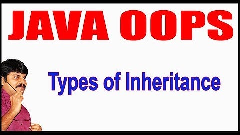 Java Tutorials || Java OOPS  || Types of Inheritance || by Durga Sir
