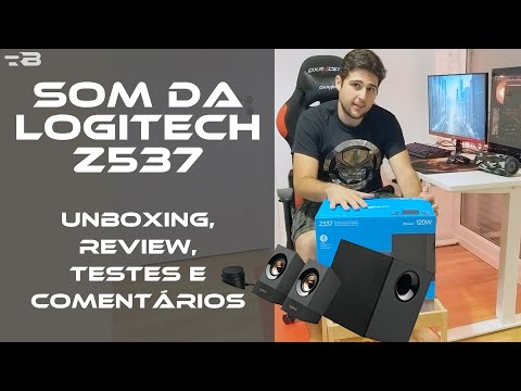 Review do som Logitech Z537 e teste comparativo com JBL Charge 3! Quem será que ganha? [Tecnologia]